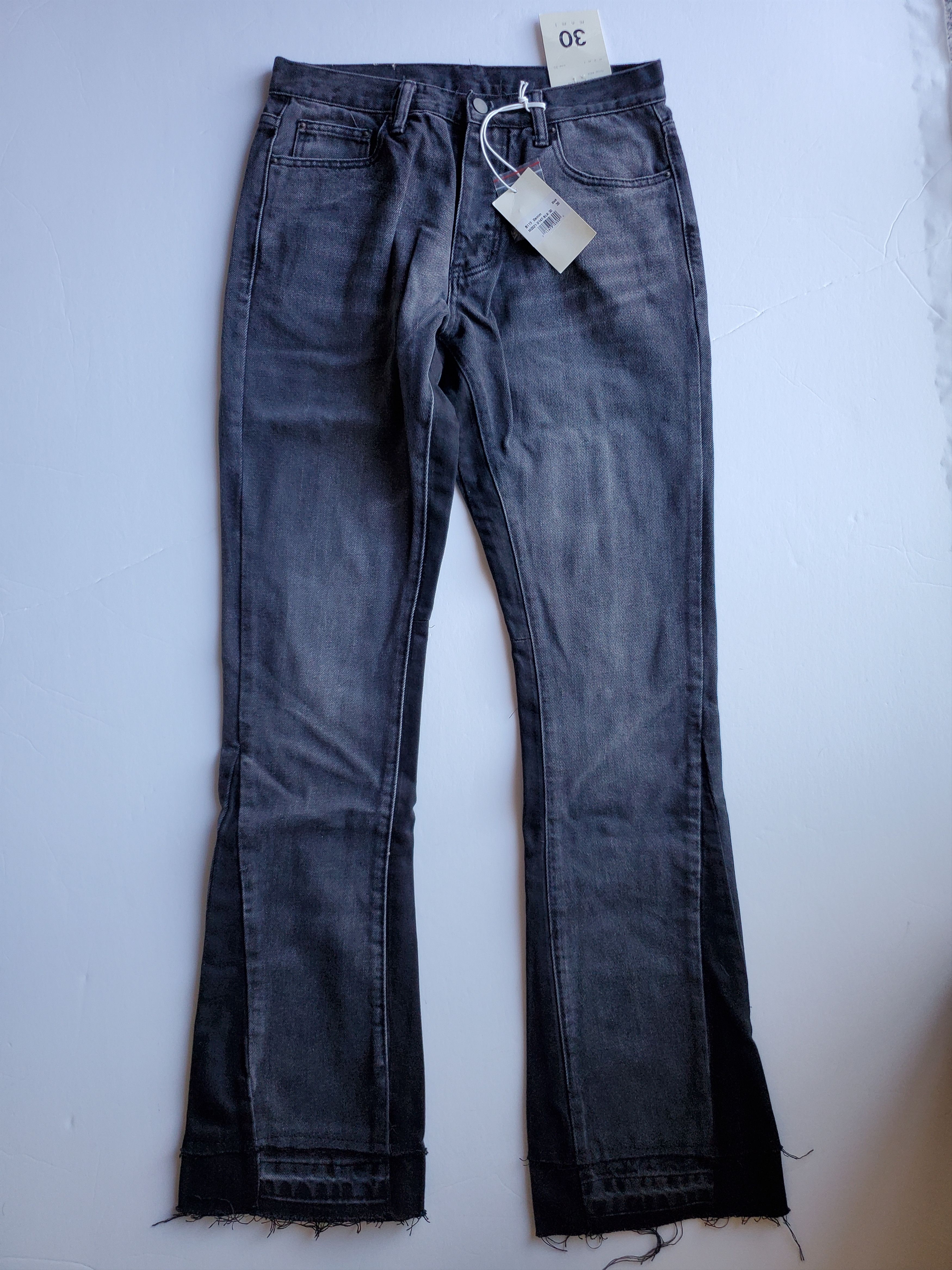 MNML NEW MNML Black Denim paints sz 30 B119 Size US 30 / EU 46 - 8 Thumbnail