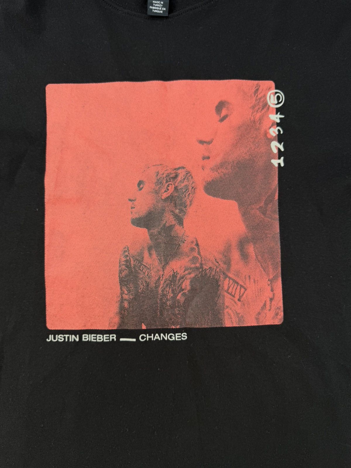 H&M Justin Bieber Changes Graphic T-Shirt x H&M Relaxed Fit L Size US L / EU 52-54 / 3 - 2 Thumbnail