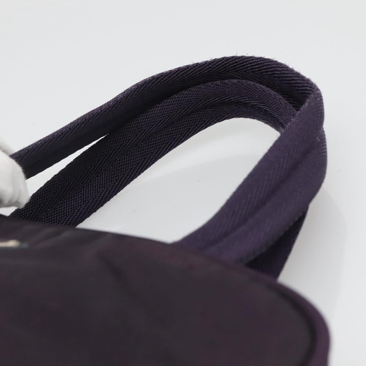 Prada PRADA Hand Bag Nylon Purple Silver Size ONE SIZE - 8 Thumbnail