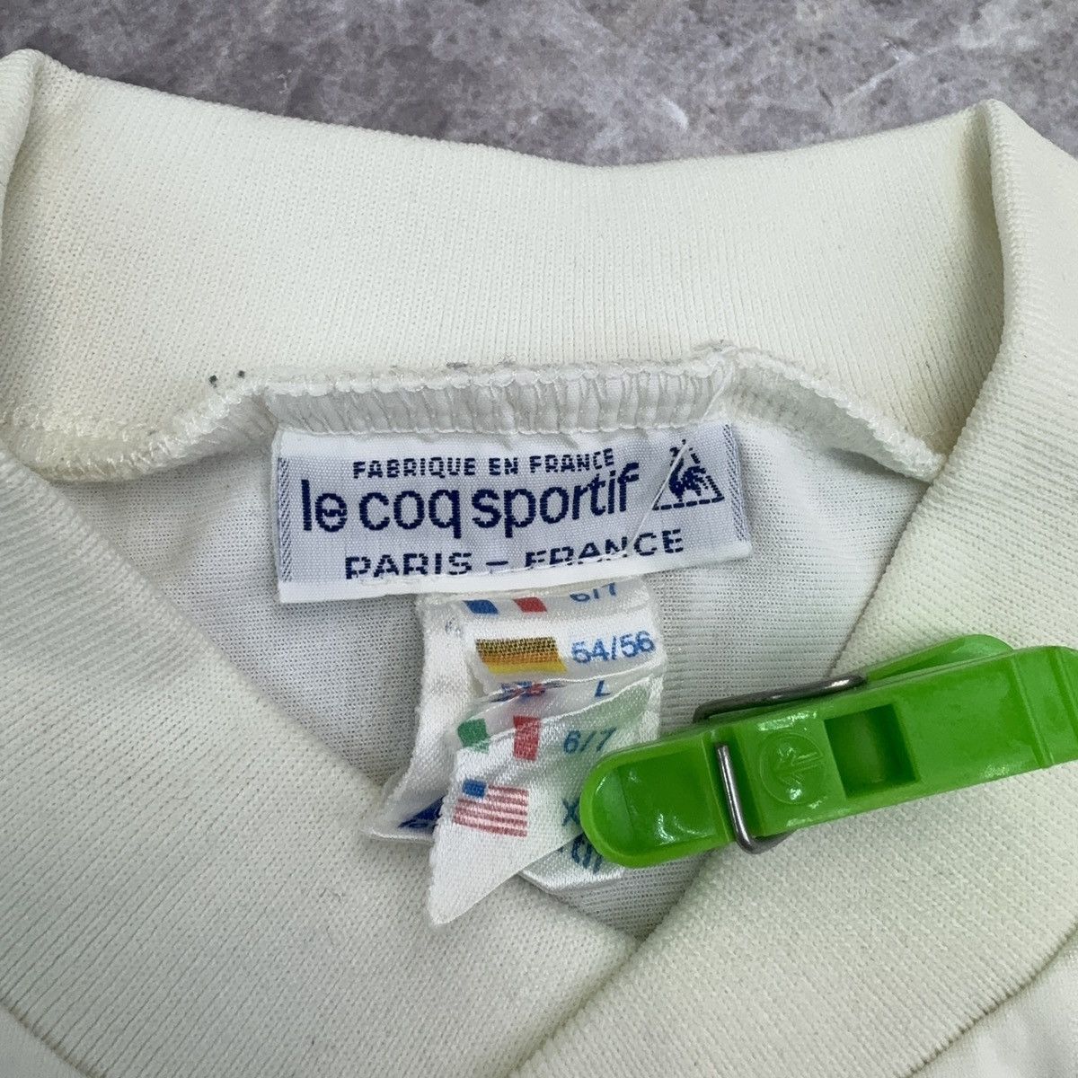 Le Coq Sportif × Vintage Le coq Sportif Bulle Switzerland Jersey 1990s Rene Ottoz 16 Size US XL / EU 56 / 4 - 11 Thumbnail