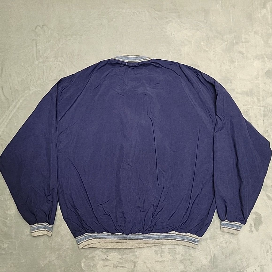 Vintage VINTAGE Rocky Mountain Elk Foundation Jacket Men L Blue Windbreaker RMEF Made in USA Embroidered Logo Outdoor Casual Mens Jacket Size US L / EU 52-54 / 3 - 6 Thumbnail
