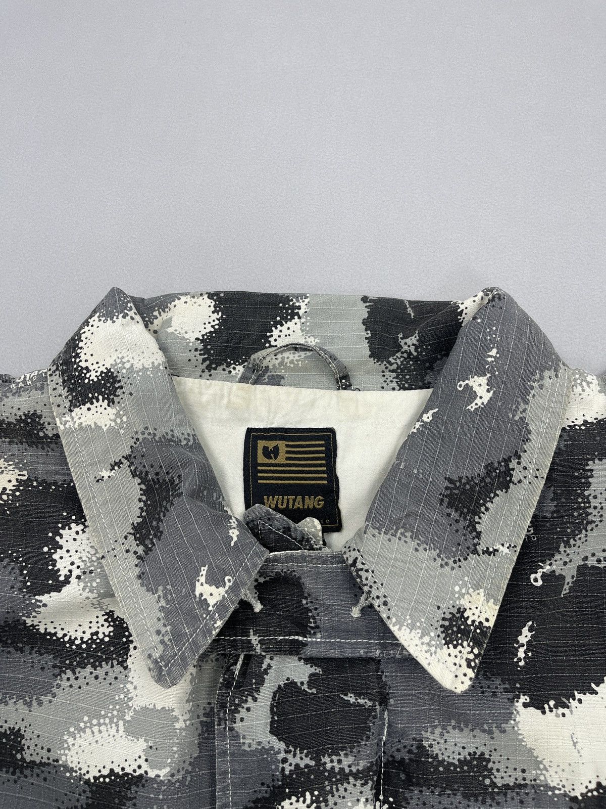 Wu-Tang Clan Rare! Vintage Wu Tang Clan C.R.E.A.M M 65 Camo Jacket Size US XL / EU 56 / 4 - 14 Thumbnail