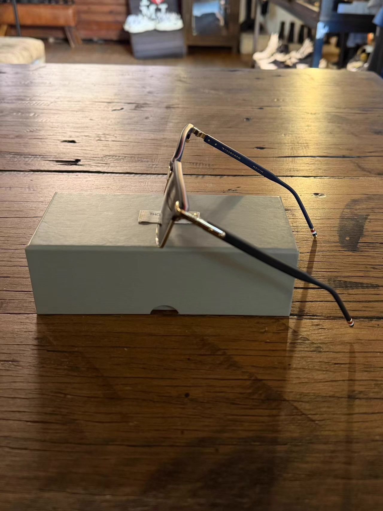 Thom Browne Thom Browne matte black frame sunglasses. Ｑ25 Size ONE SIZE - 7 Thumbnail