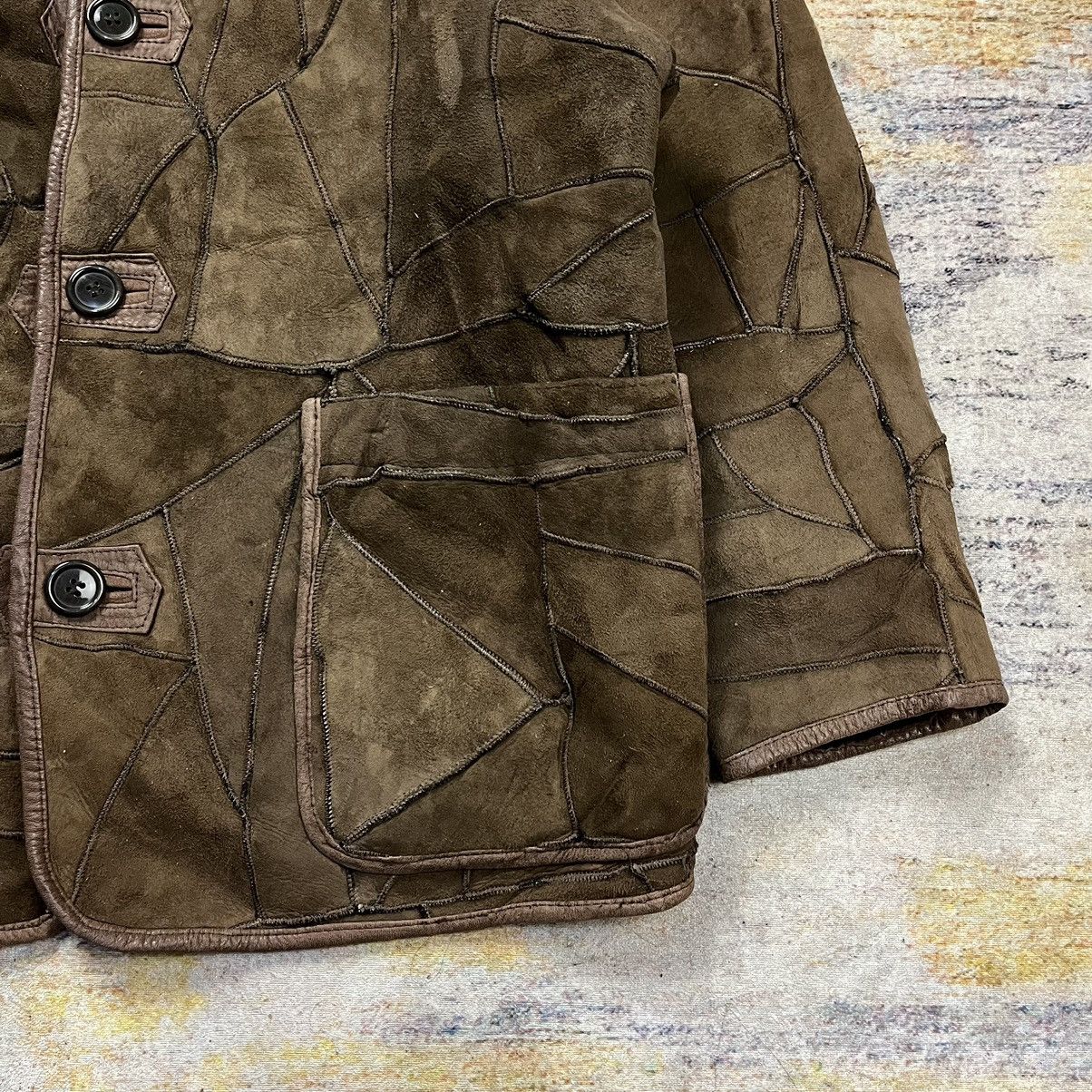Hai Sporting Gear × Issey Miyake Vintage 90s Hai Sporting Gear patchwork leather jacket Size US M / EU 48-50 / 2 - 4 Thumbnail
