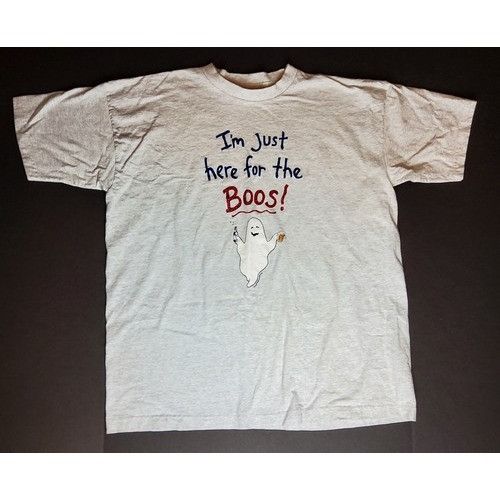 Other Vtg BaseLine Just Here for the Boos! Ghost Shirt Size 2XL Size US XXL / EU 58 / 5 - 1 Thumbnail