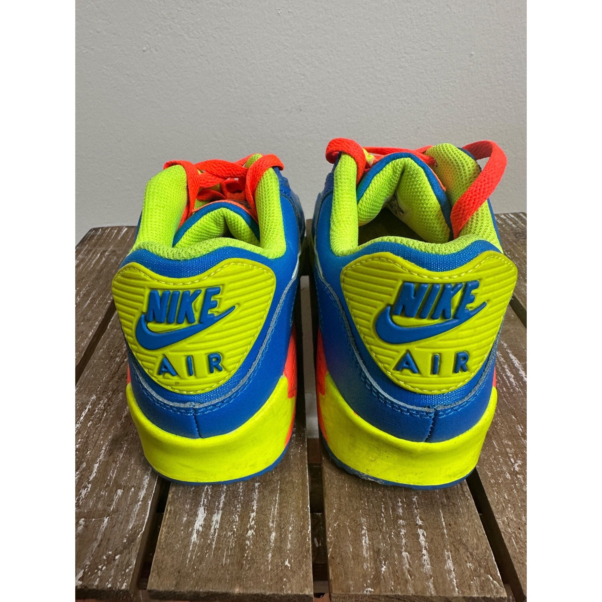 Nike Nike(GS) Nike Air Max 90 'Photo Blue' Size US 6 / EU 39 - 6 Thumbnail