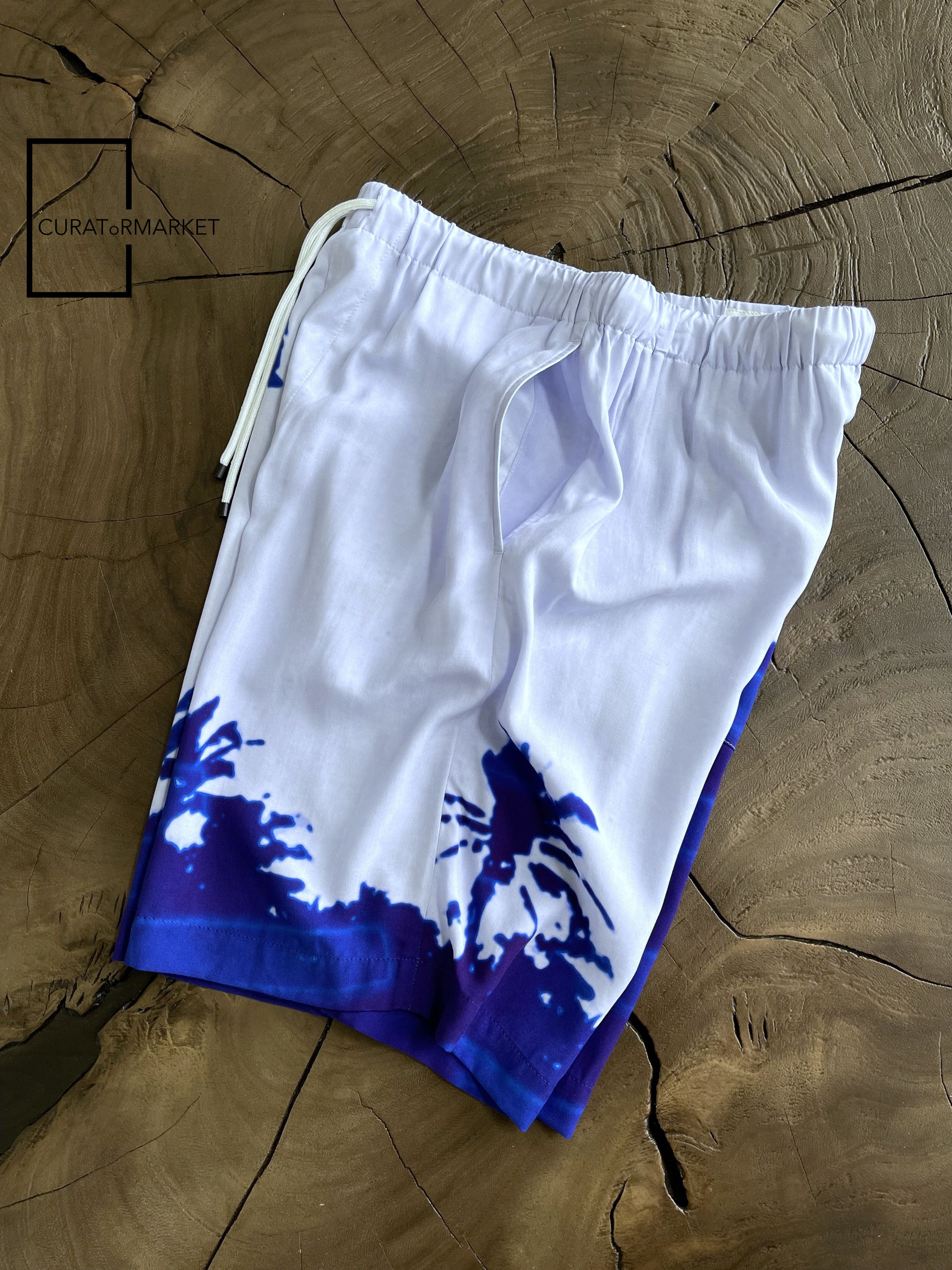 Dries Van Noten EU46 Piper Psychedelic Palm Len Lye Print Graphic Short SS21 Size US 30 / EU 46 - 9 Thumbnail