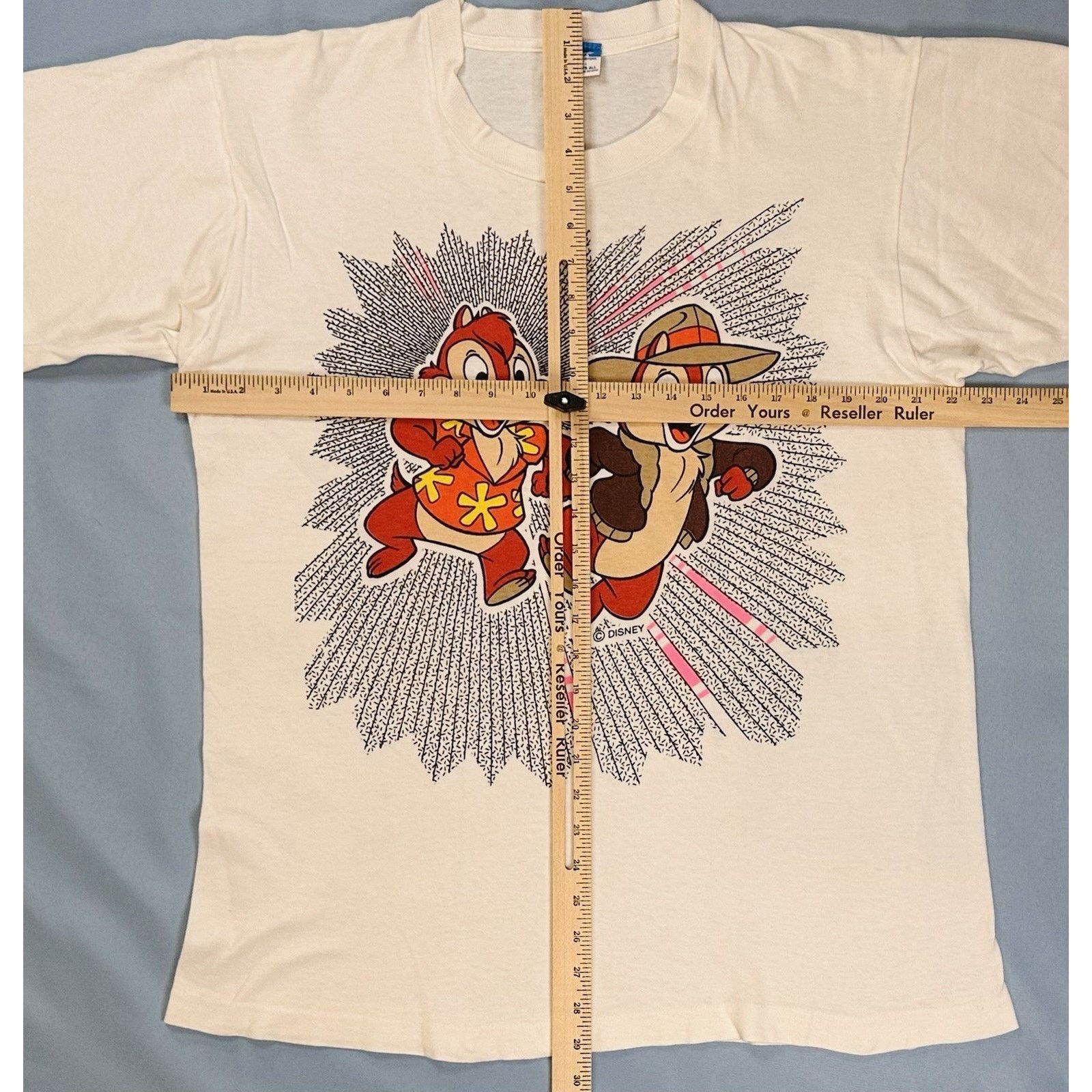 Disney Vintage Chip n Dale Rescue Rangers Disney Tee Size US XL / EU 56 / 4 - 7 Thumbnail