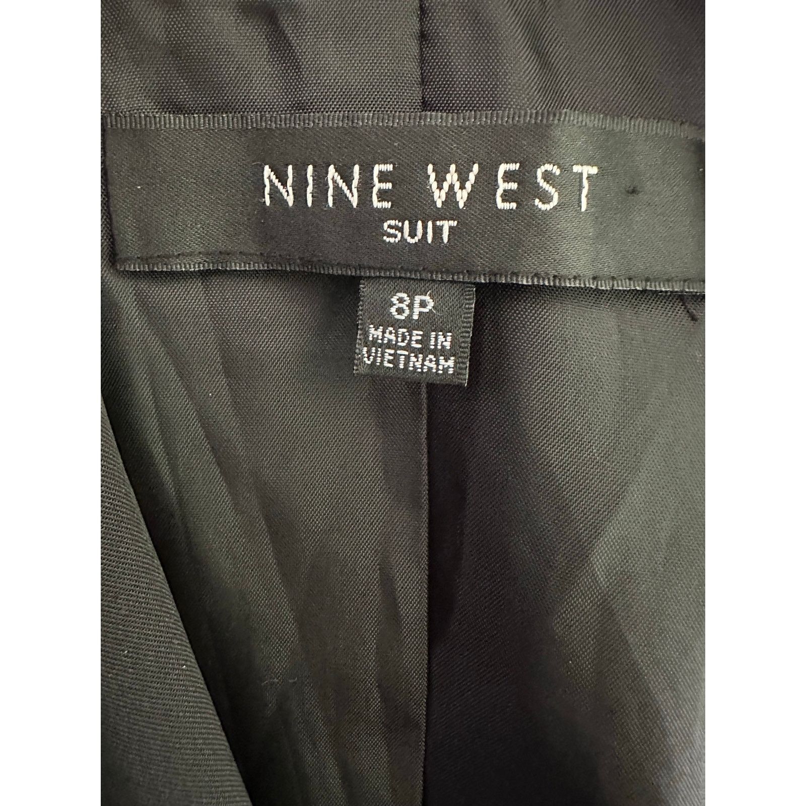 Nine West NINE WEST black two button blazer size 8P Size M / US 6-8 / IT 42-44 - 3 Thumbnail