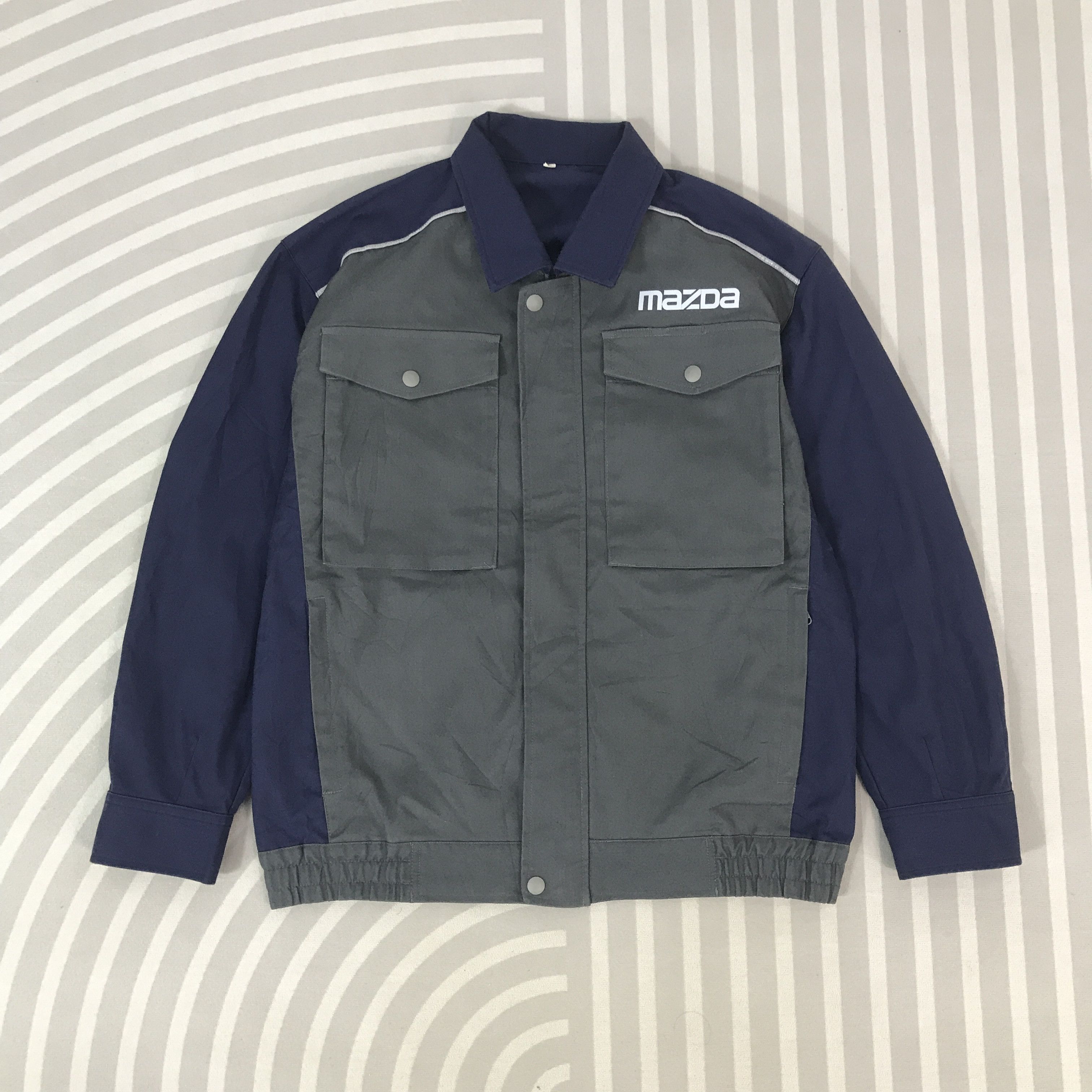 Japanese Brand Vintage Mazda Racing work uniform custom Jacket K62B22 Size US L / EU 52-54 / 3 - 2 Thumbnail