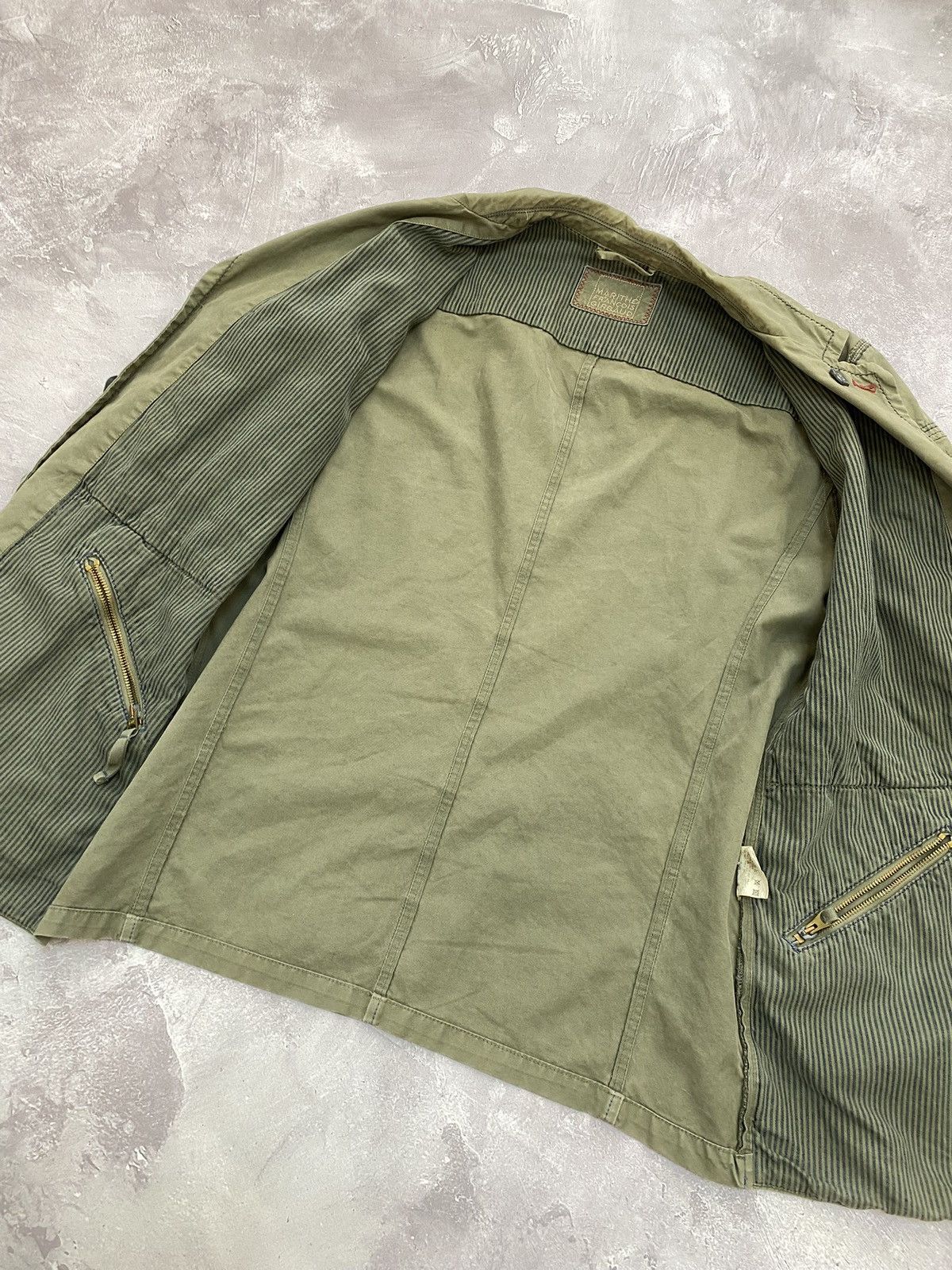 Marithe + Francois Girbaud Vintage Marithe Francois Girbaud Military Avantarde Jacket Size US M / EU 48-50 / 2 - 12 Thumbnail