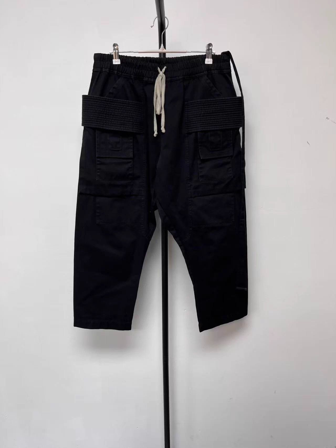 Rick Owens Rick Owens Large Pocket Drawstring Casual Cargo Pants Size US 31 - 1 Thumbnail