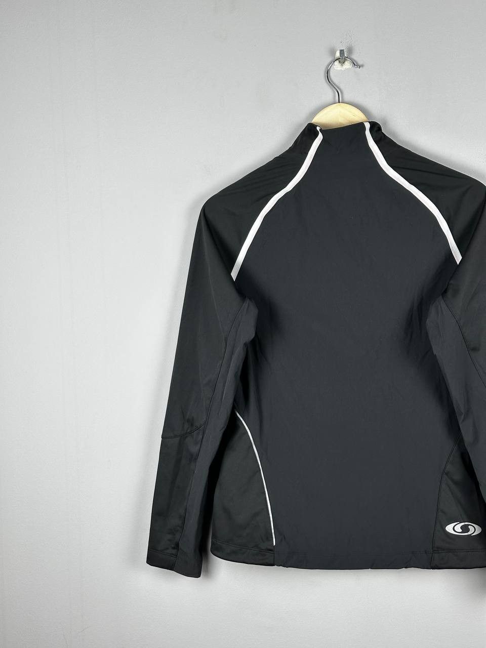 Salomon Vintage Salomon Jacket Clima Wind Softshell Black Size M / US 6-8 / IT 42-44 - 10 Thumbnail