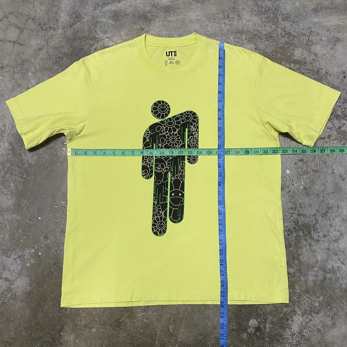Billie Eilish × Japanese Brand × Takashi Murakami TAKASHI MURAKAMI X BILLIE EILISH COLLAB STREETWEAR T SHIRT Size US L / EU 52-54 / 3 - 9 Thumbnail