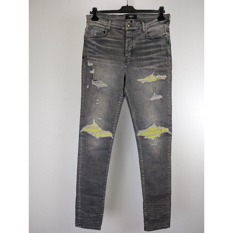 Amiri o1rshd1 MX1 Jeans in Gray Size US 36 / EU 52 - 3 Thumbnail