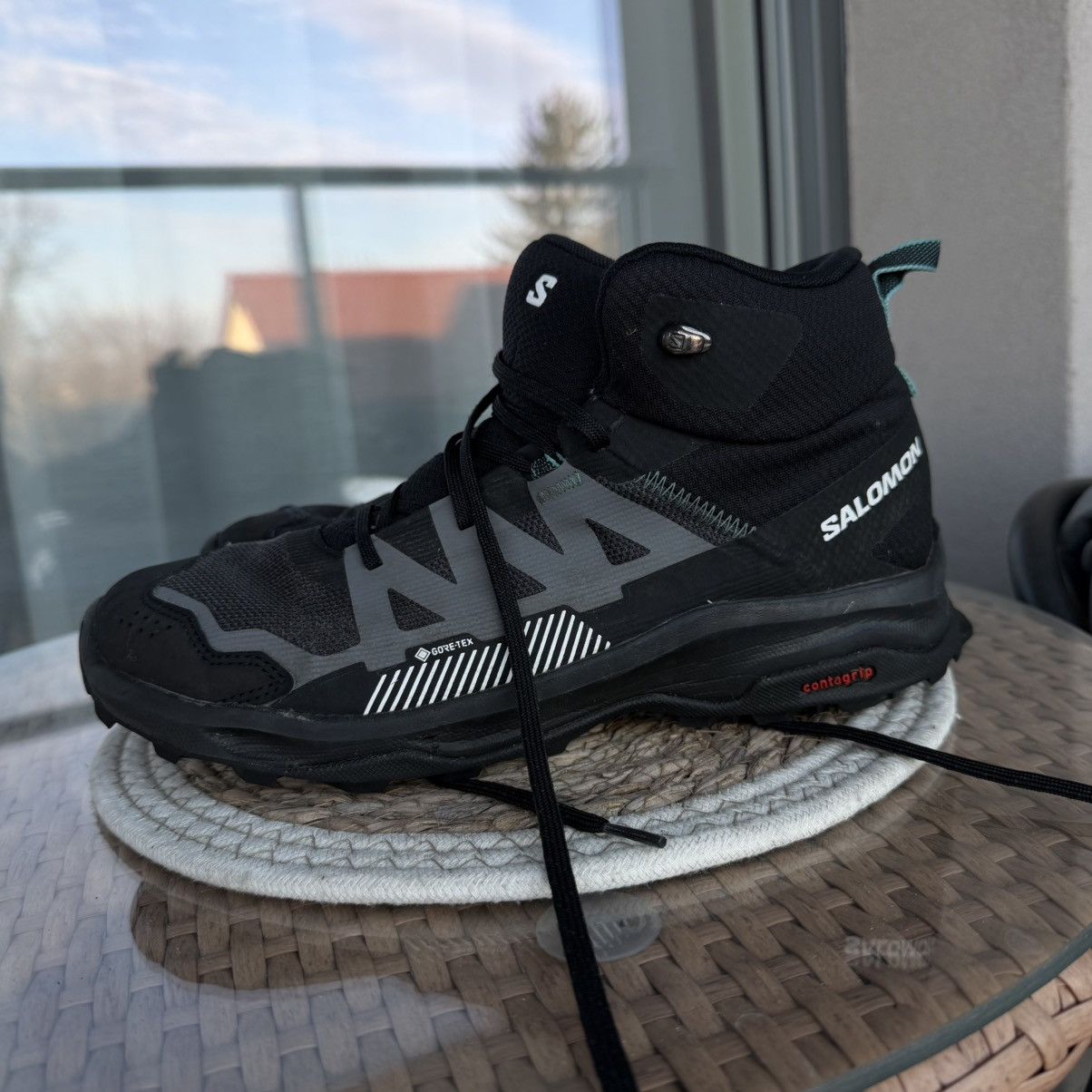 Salomon Salomon 41 1/3 sports shoes black goretex Size US 9 / EU 42 - 2 Thumbnail