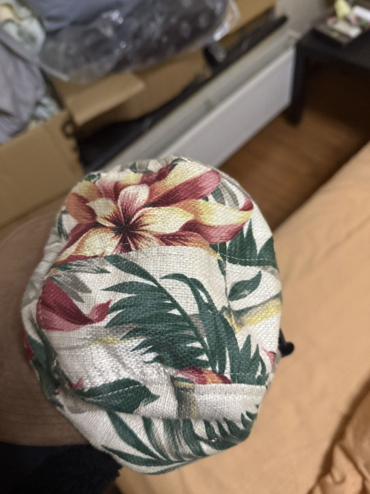 Supreme Supreme ss12 floral suede 5 panel camp cap hat Size ONE SIZE - 5 Thumbnail