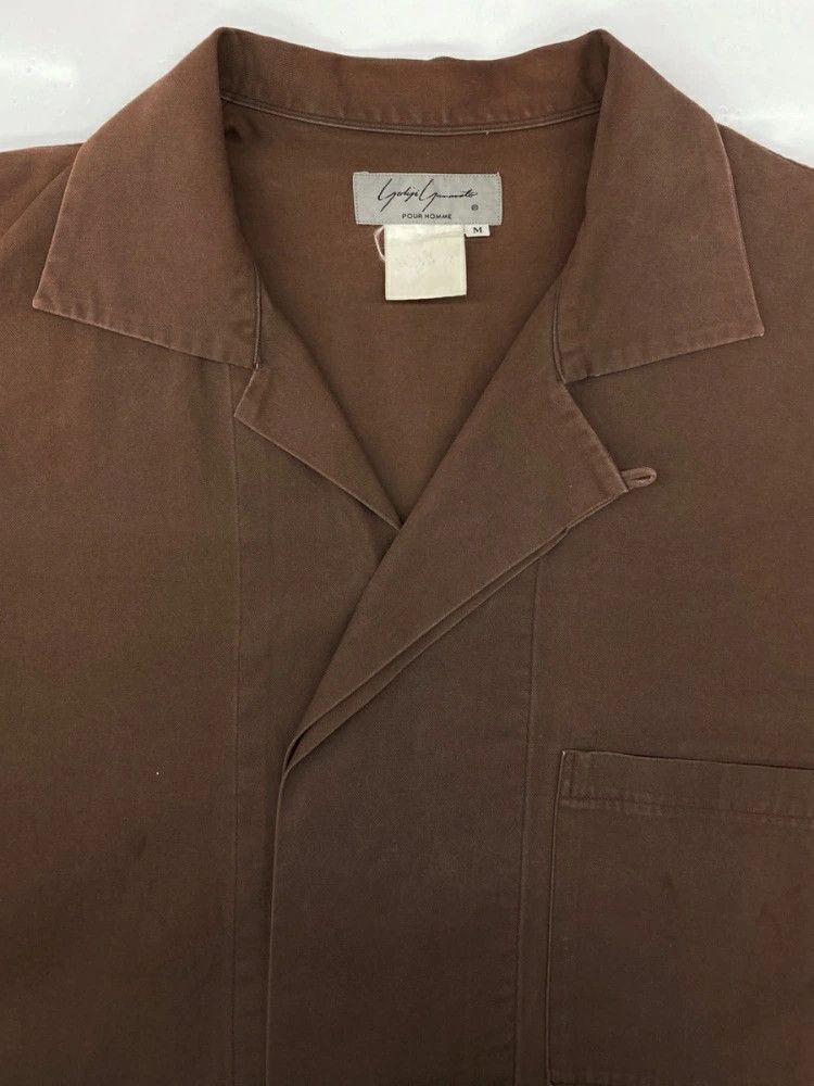 Yohji Yamamoto Yohji Yamamoto POUR HOMME 104MT-2703 Opencolor Shirt Size US M / EU 48-50 / 2 - 3 Thumbnail