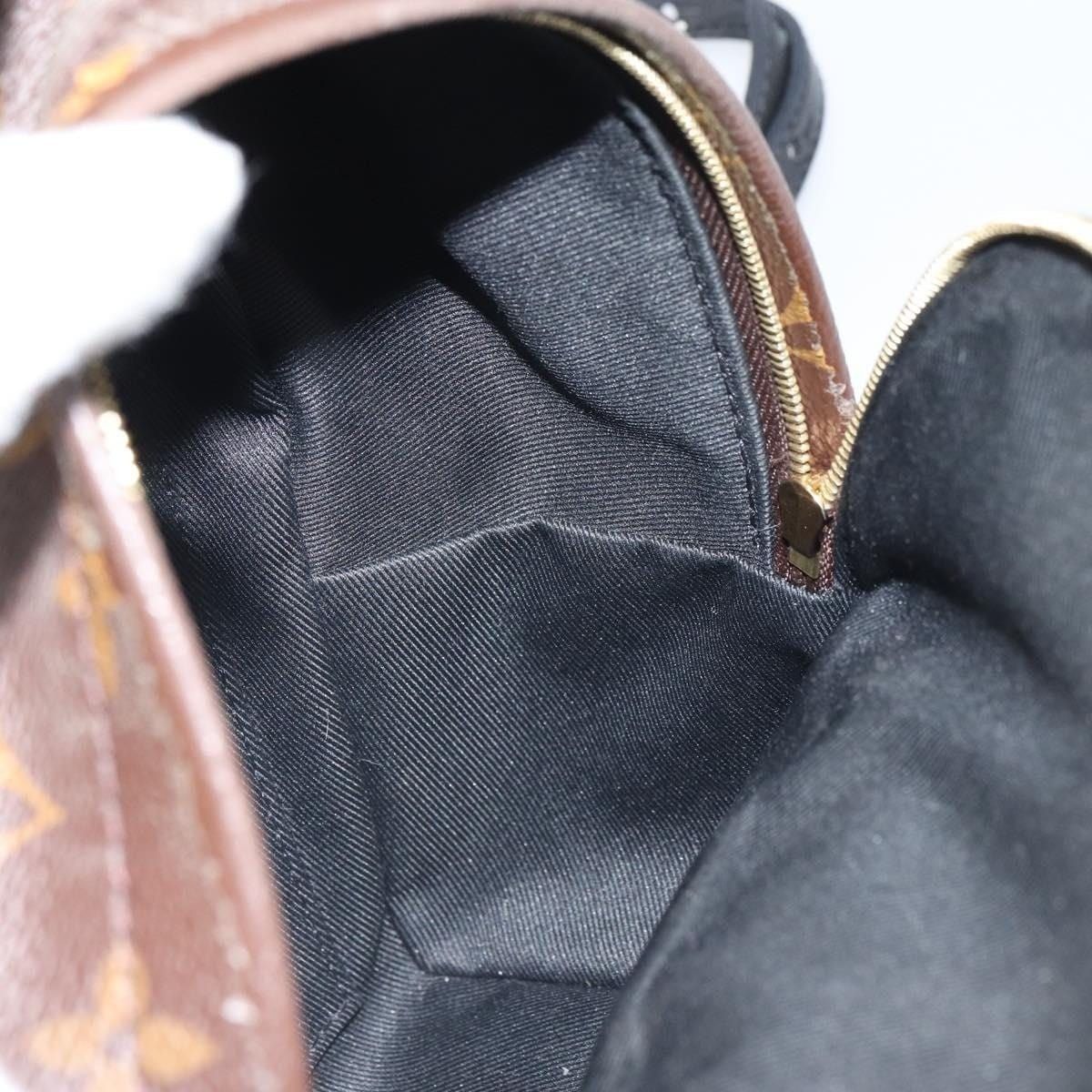 Louis Vuitton Louis Vuitton Monogram Palm Springs Mini Backpack Brown Size ONE SIZE - 8 Thumbnail