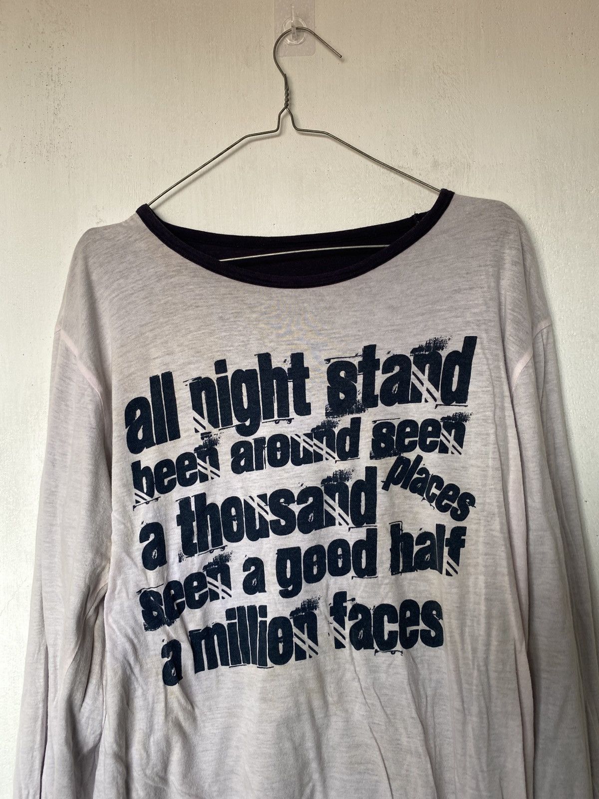 Hysteric Glamour Undefined Reversible Poem Longsleeve Size US M / EU 48-50 / 2 - 6 Thumbnail