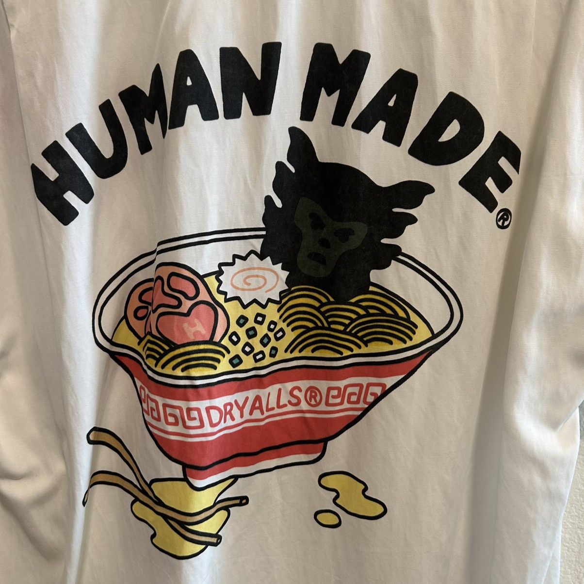 Human Made Human ramen logo camp collar short sleeve button up Size US L / EU 52-54 / 3 - 3 Thumbnail