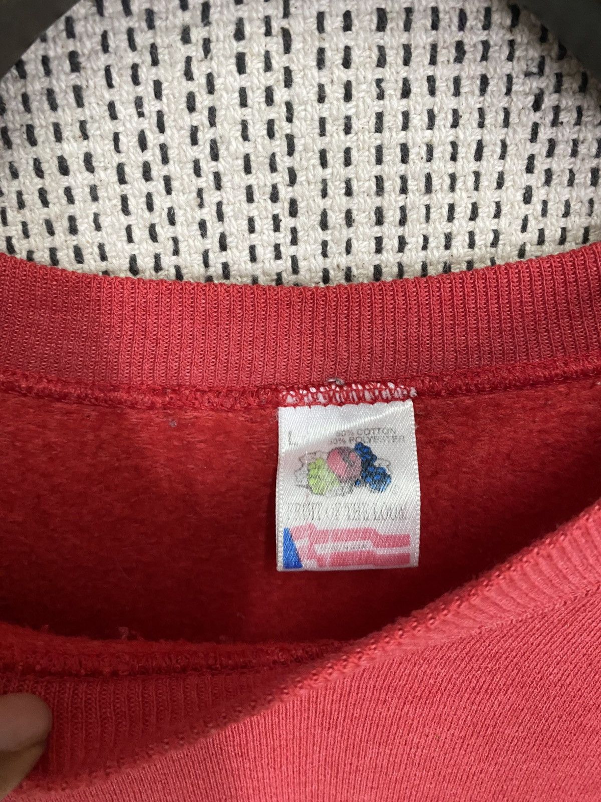 Fruit Of The Loom × Vintage Vintage 80s mooory chirstmas drink milk sweatshirt crewneck Size US L / EU 52-54 / 3 - 6 Thumbnail