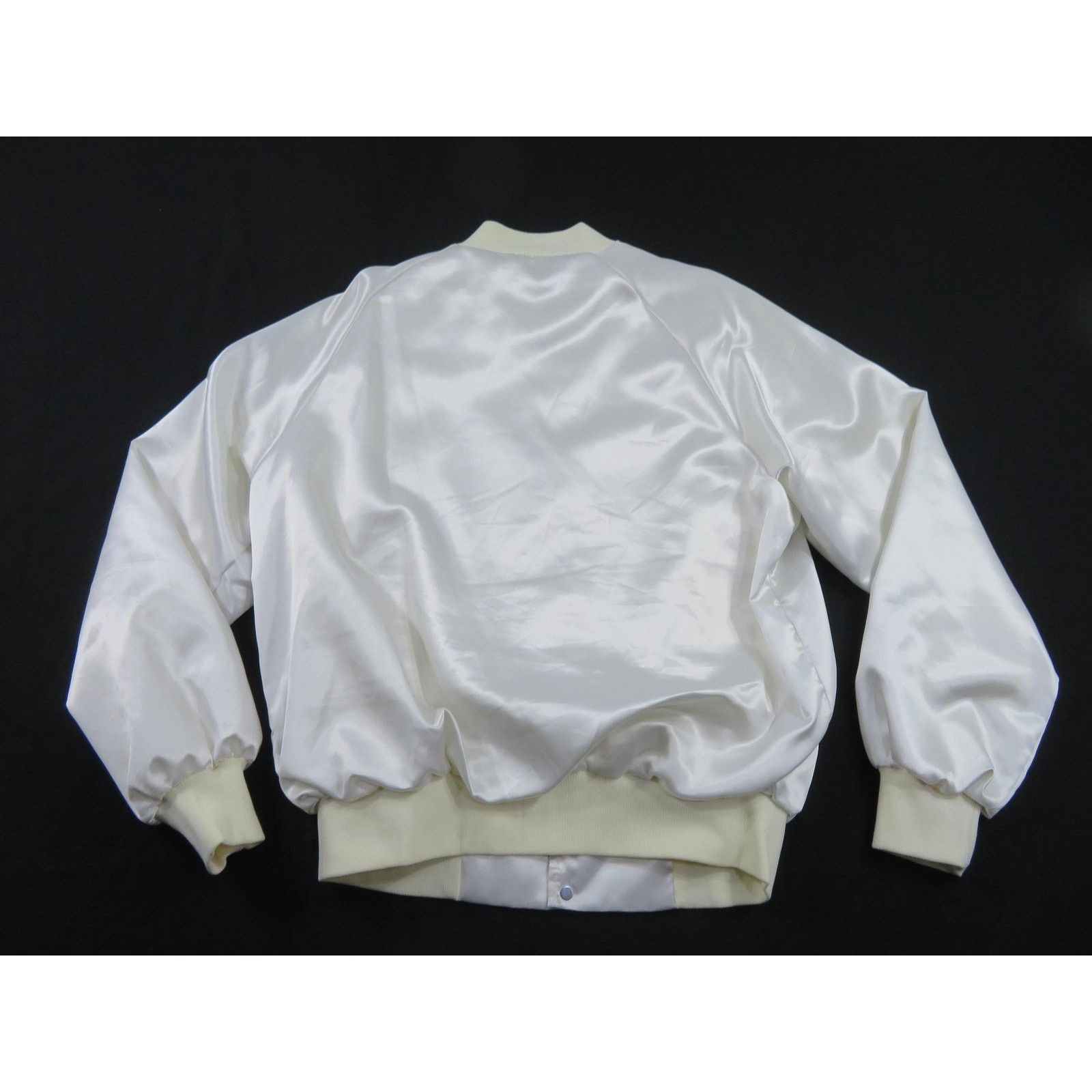 Other Corvette Racing Baseball Bomber White Jacket Sz L 1980s Size US L / EU 52-54 / 3 - 3 Thumbnail