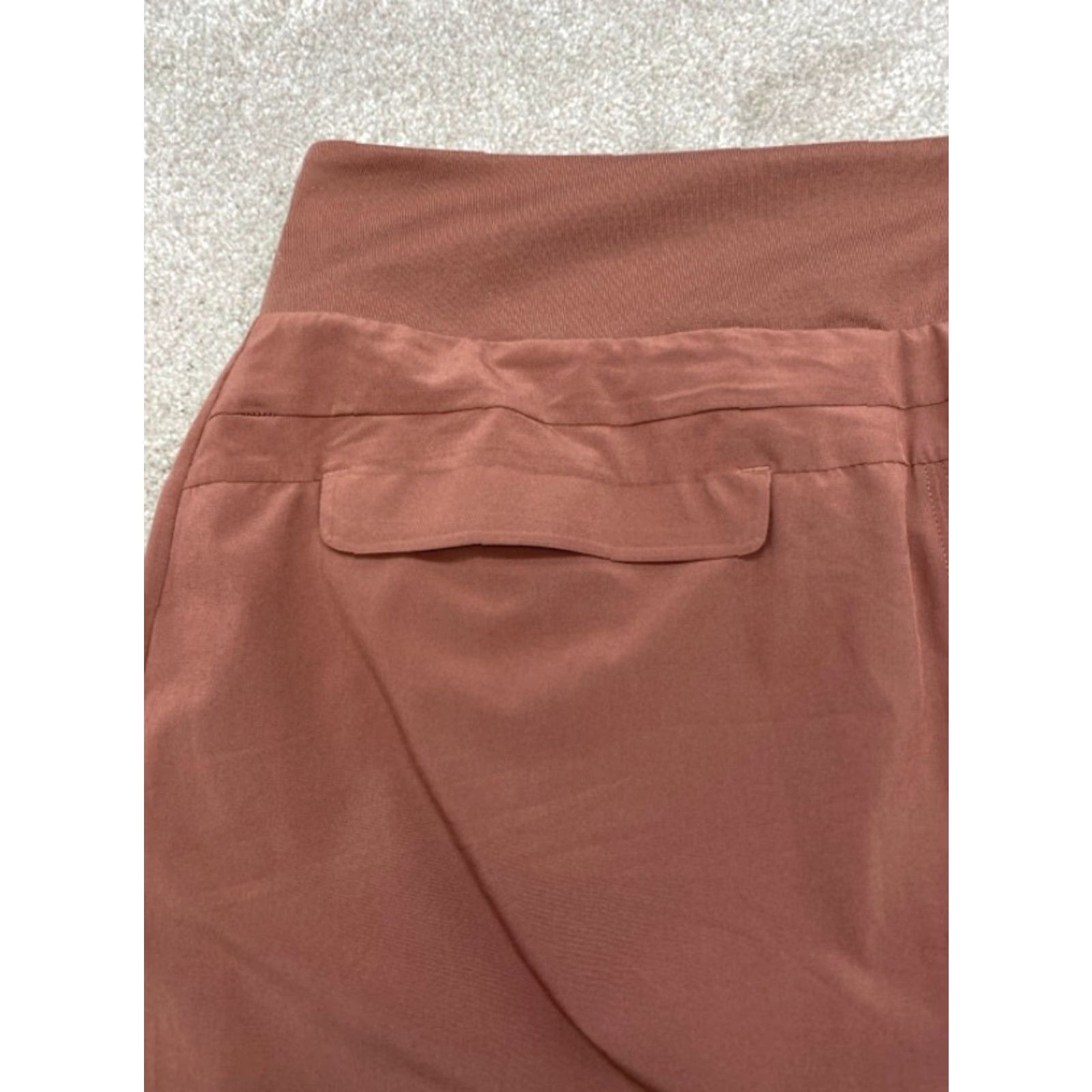 Athleta Athleta Skort Shirt Brown 14 Women Pockets Zipper Short 5483 Size 36" / US 14 / IT 50 - 6 Thumbnail