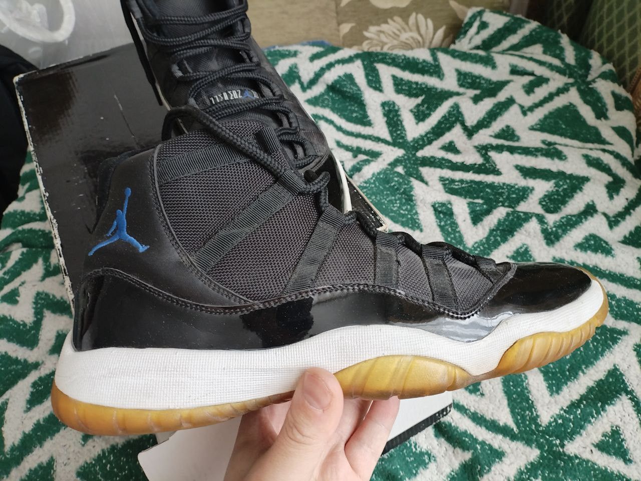 Jordan Brand Jordan 11 Space Jam 12us 2009 Size US 12 / EU 45 - 1 Thumbnail