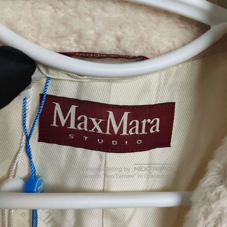 Max Mara Max Mara White Wool Coat Size L / US 10 / IT 46 - 4 Thumbnail