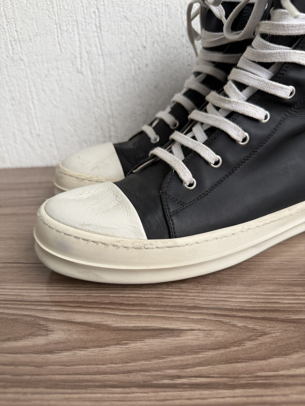 Rick Owens Drkshdw Polyurethane drkshdw ramones Size US 10 / EU 43 - 2 Thumbnail