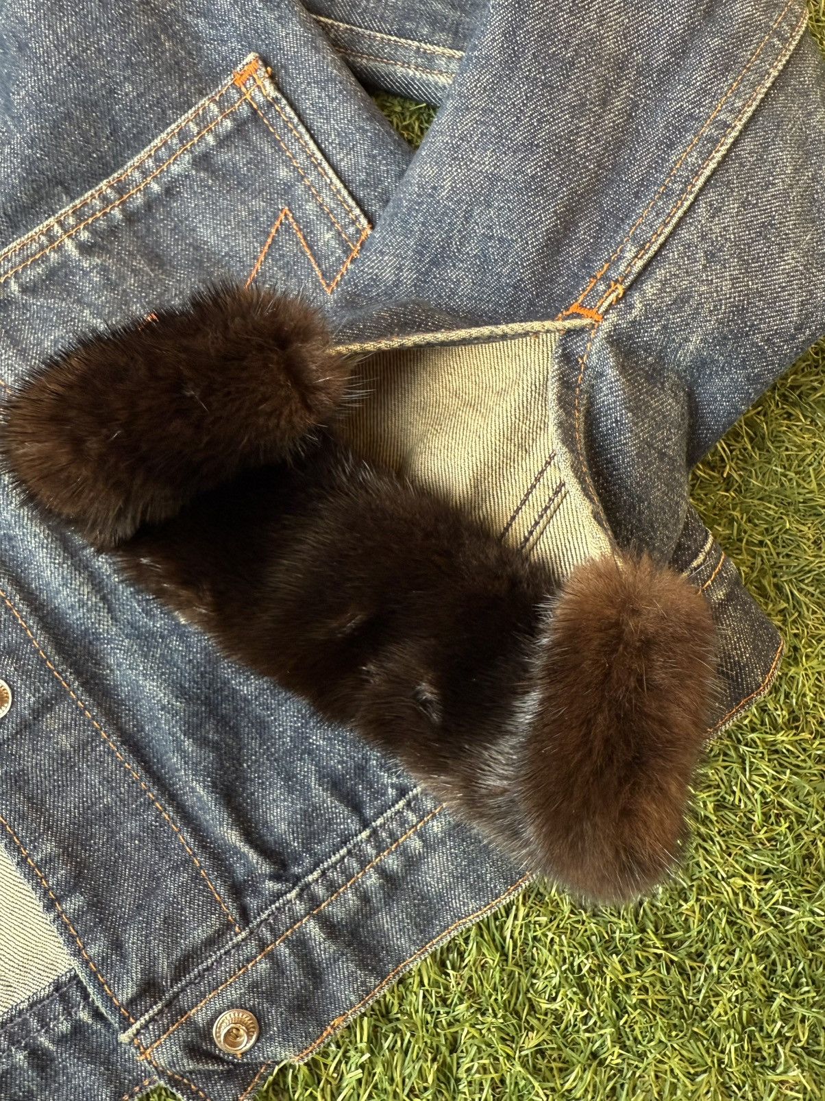 W&LT Walter Van Beirendonck W&LT “Kiss The Future” Denim Jacket Size US M / EU 48-50 / 2 - 9 Thumbnail
