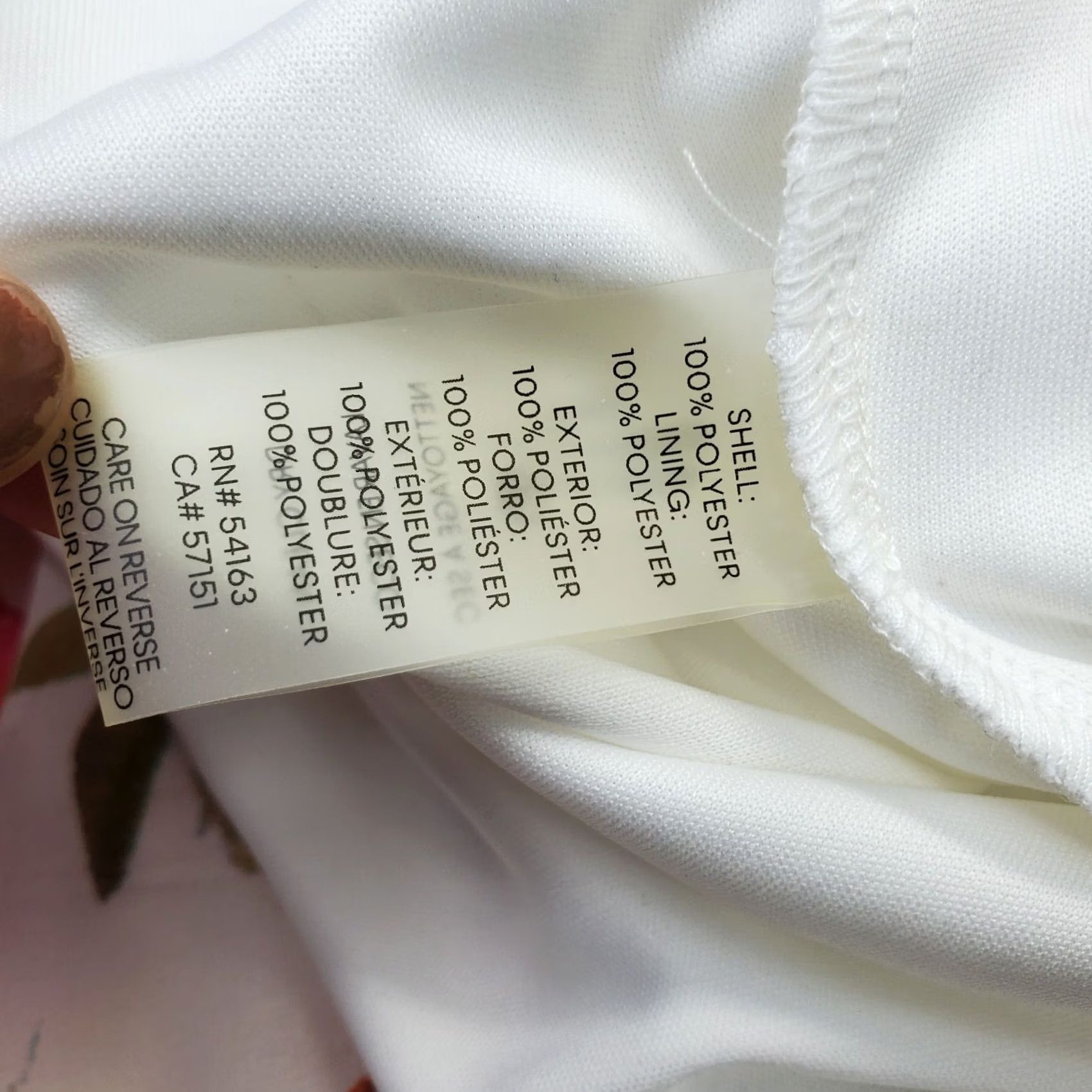 Calvin Klein Calvin Klein Dress Womens 6 Multicolor Floral Surplice Neck Layered Hem Sleeveless Long Dress W/Liner Size M / US 6-8 / IT 42-44 - 4 Thumbnail
