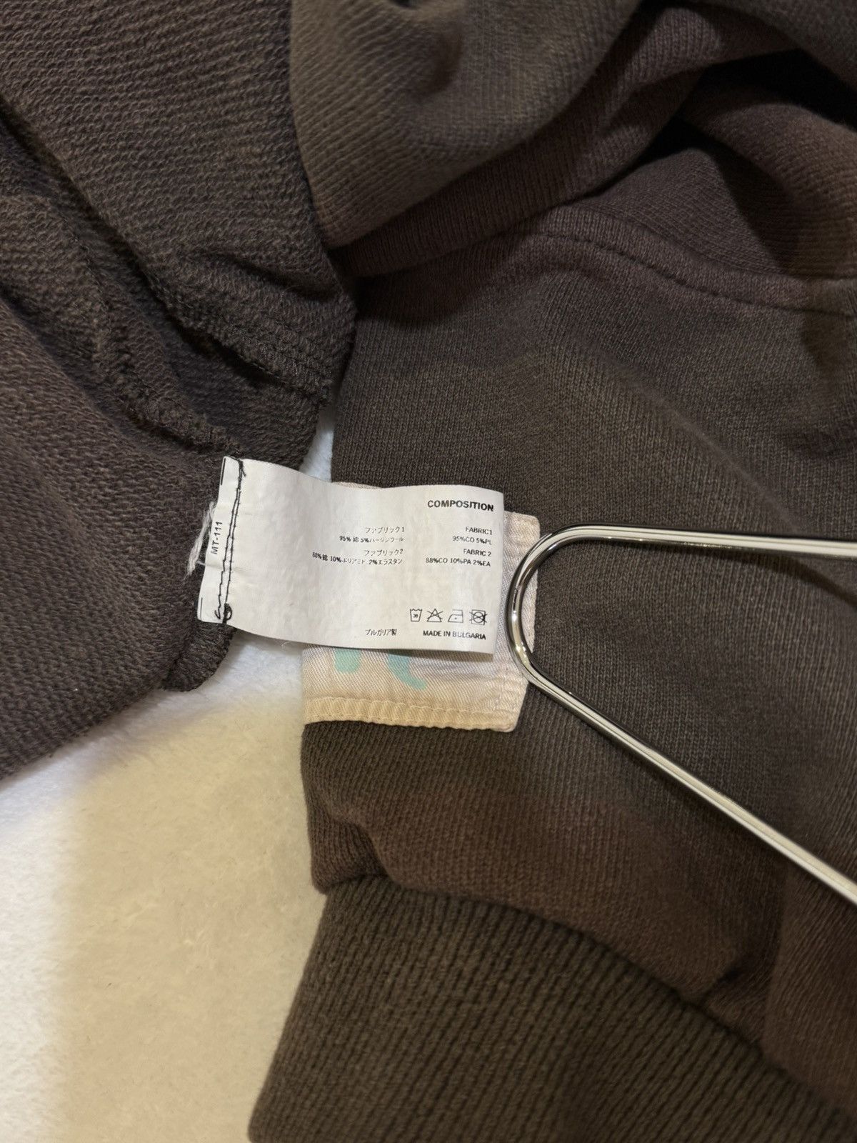Kiko Kostadinov Kiko Kostadinov KK Hoodie Brown Stripes LA PopUp Size US M / EU 48-50 / 2 - 4 Thumbnail