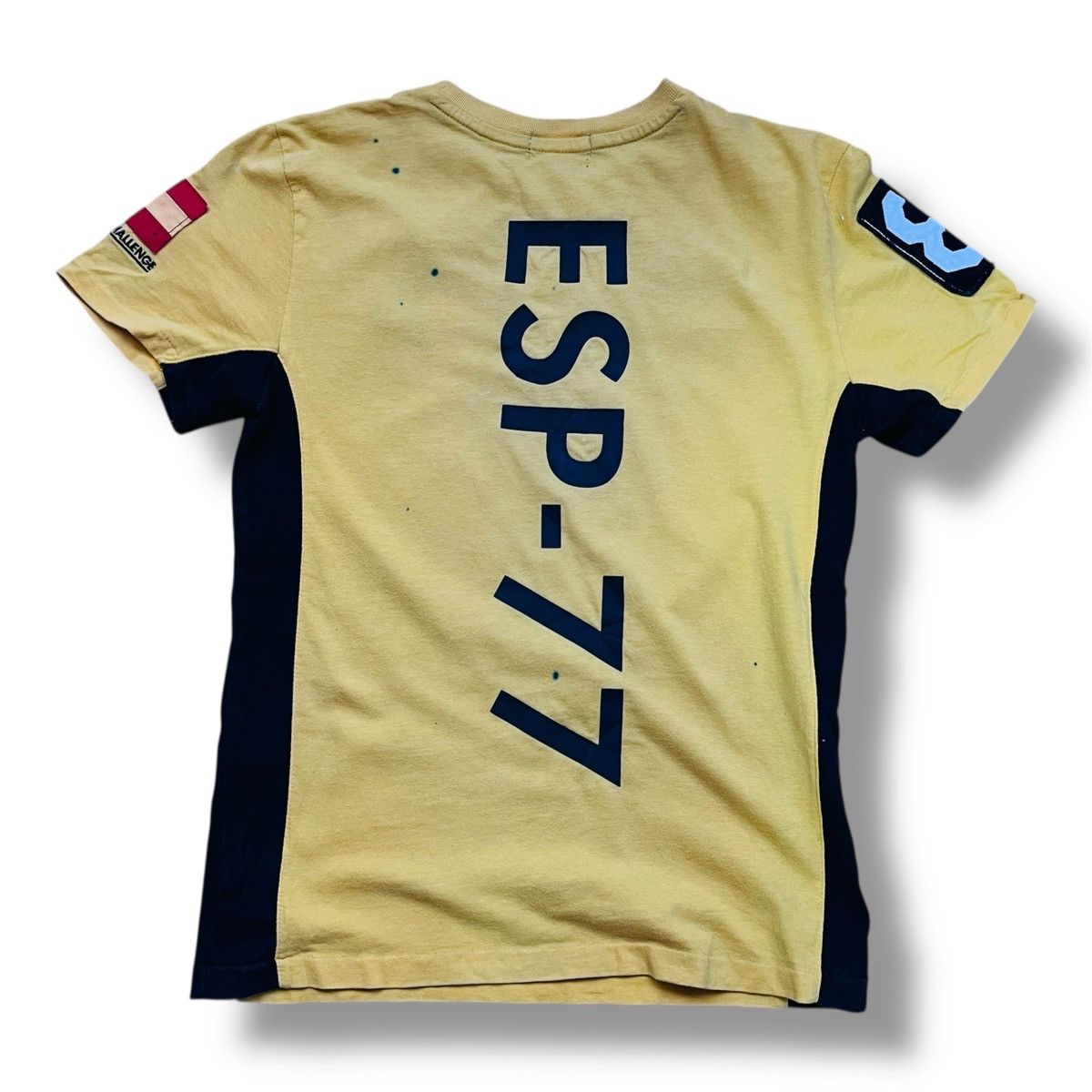 Polo Ralph Lauren × Ralph Lauren × Vintage Vintage Ralph Lauren Body Fit ESP Spain TShirt Size M / US 6-8 / IT 42-44 - 4 Thumbnail