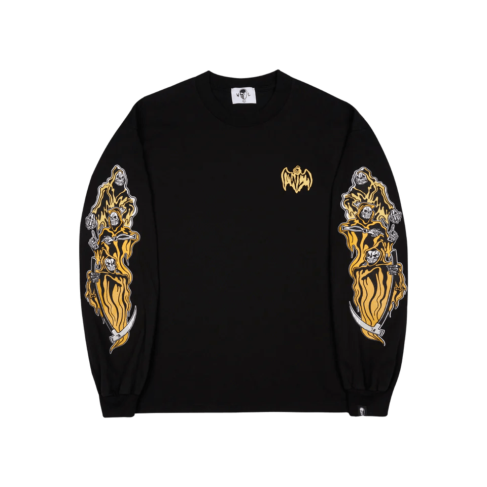 Warren Lotas THREE REAPERS LONG SLEEVE - YELLOW Size US XL / EU 56 / 4 - 1 Preview