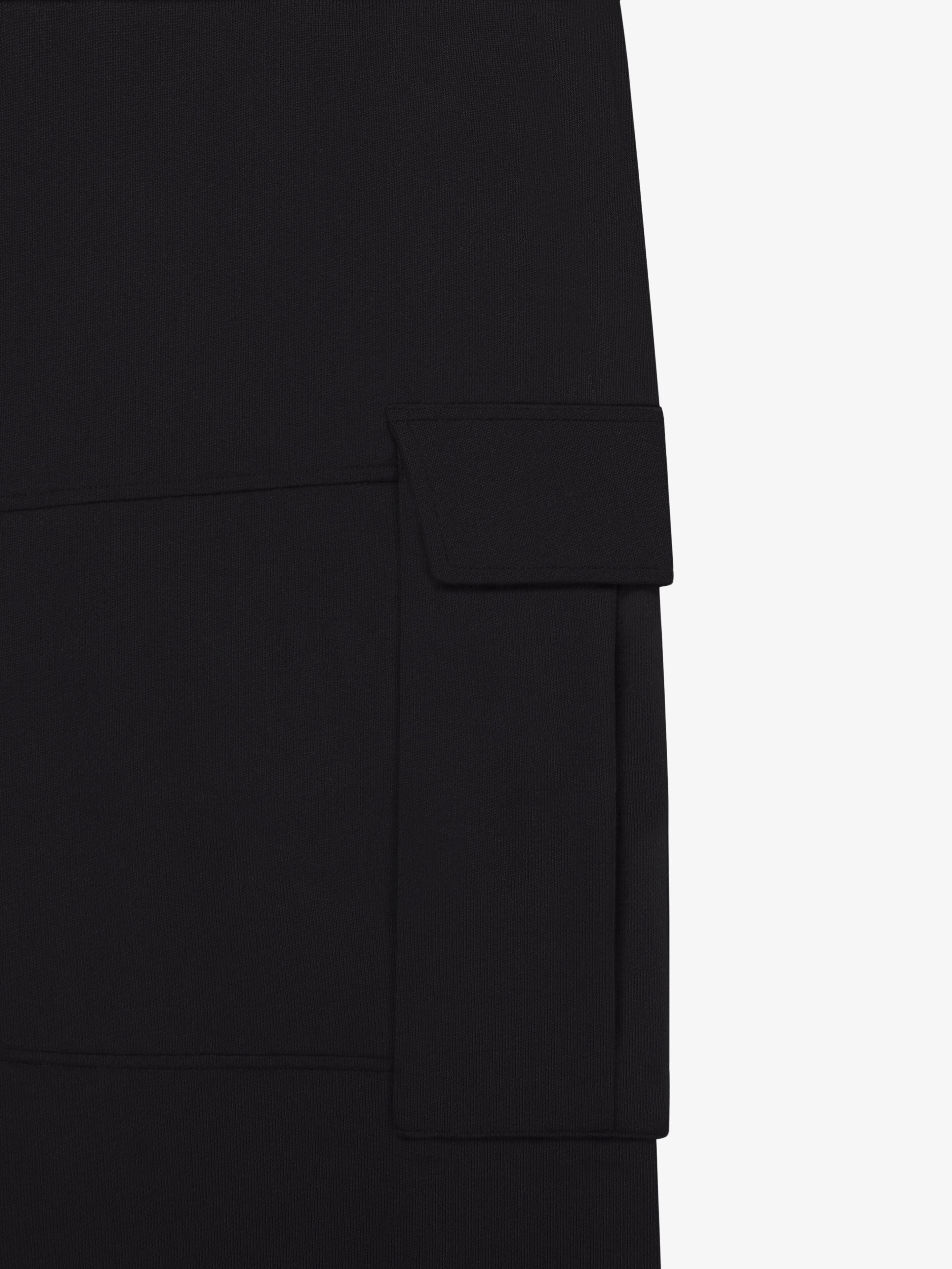 Givenchy o1w1db10325 Jersey Cargo Pants in Black Size US 30 / EU 46 - 3 Thumbnail