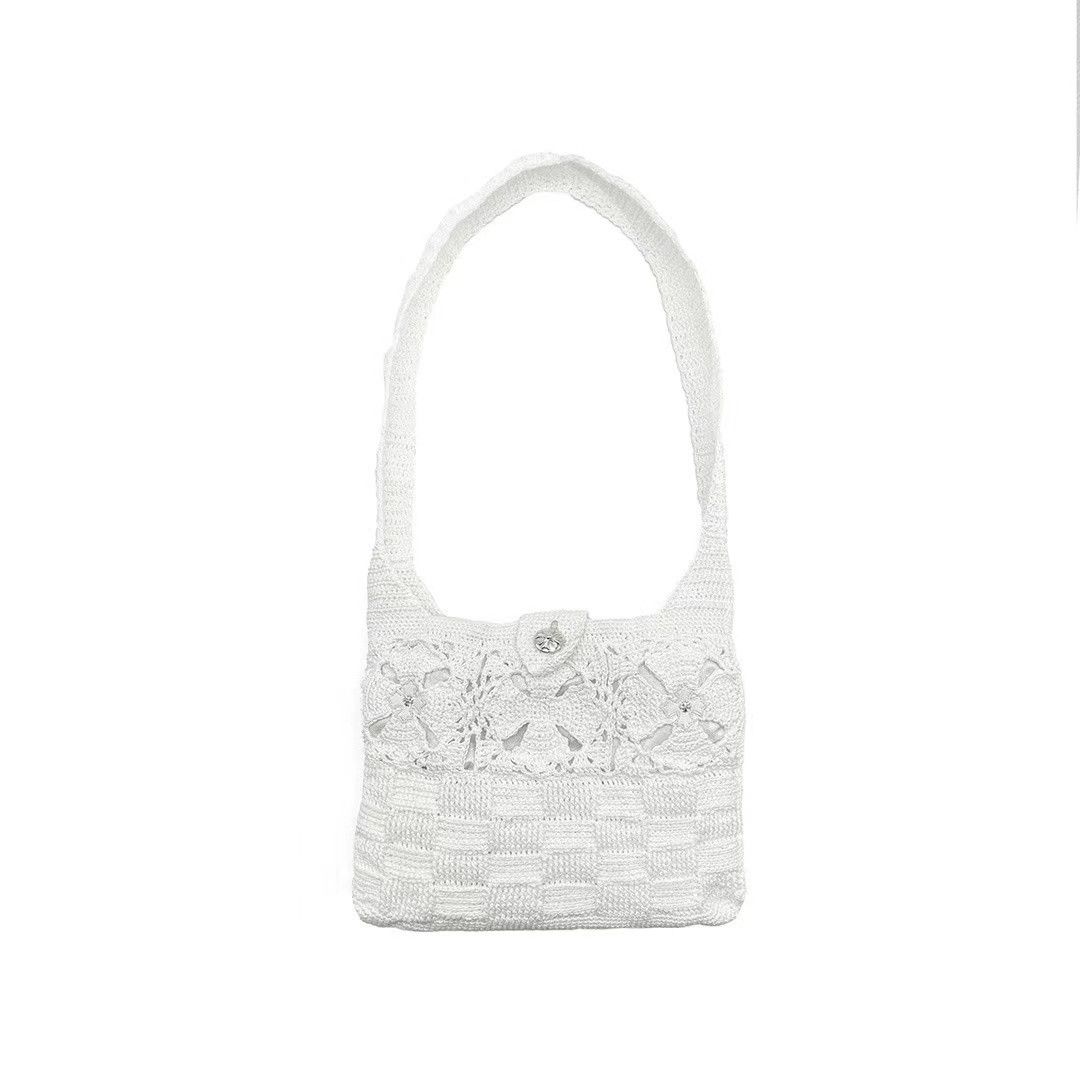 Chrome Hearts Chrome Hearts St Barth Cashmere Woven Satchel Size ONE SIZE - 3 Thumbnail