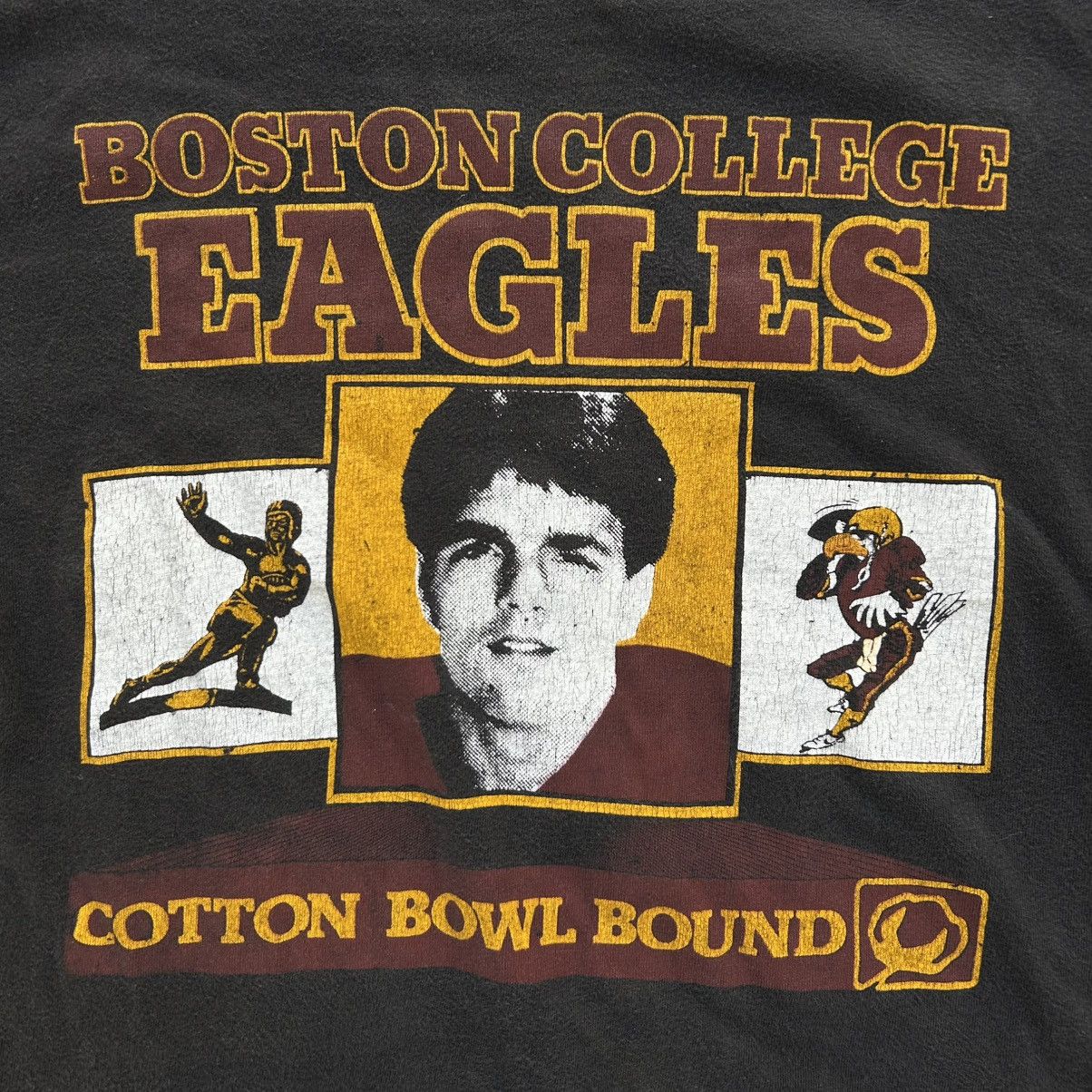 Vintage Vintage 1984 Boston Heisman Trophy Winner Flutie Long Sleeve Size US M / EU 48-50 / 2 - 2 Thumbnail