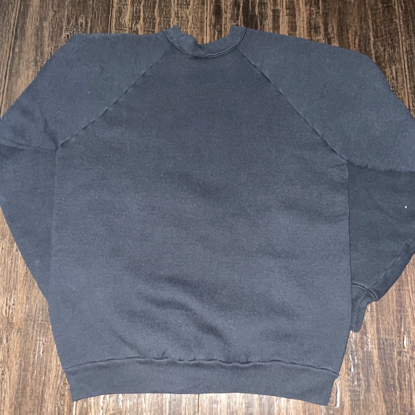 Fruit Of The Loom VINTAGE Fruit of the Loom Black Long Sleeve T-Shirt USA Biking Mens L Size US L / EU 52-54 / 3 - 4 Thumbnail