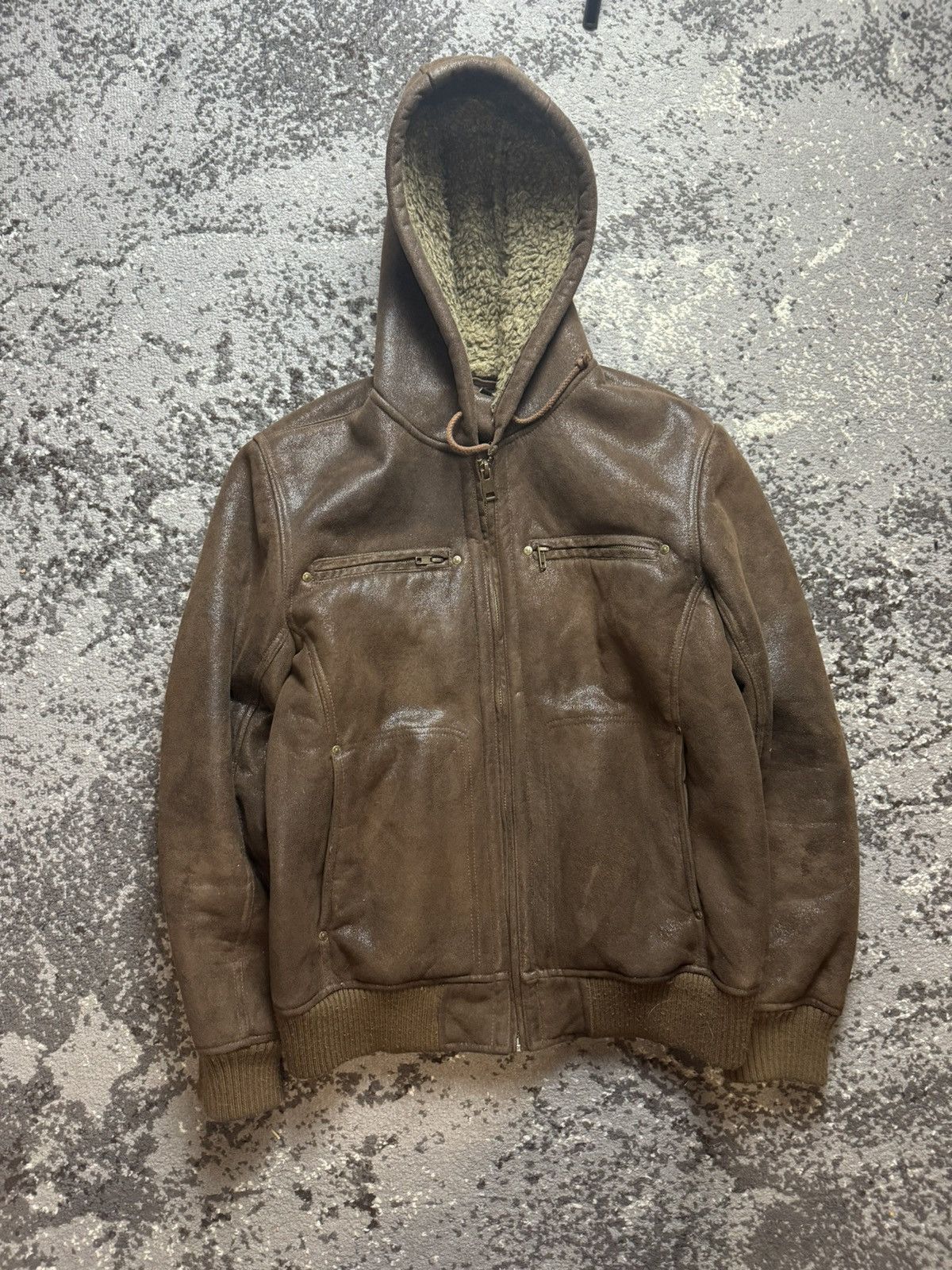 Vintage Vintage Y2K Double Suede Fur Style Jacket Avantgarde Size US M / EU 48-50 / 2 - 1 Thumbnail