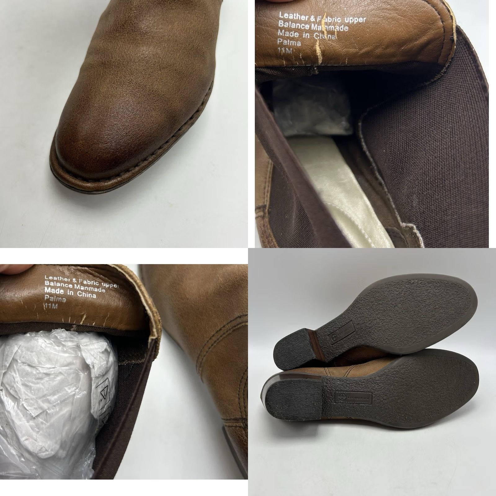 Giani Bernini Giani Bernini Bootie Womens 6.5 M Palma Pull On Brown Leather Quiet Luxury Boot Size US 7 / IT 37 - 8 Thumbnail