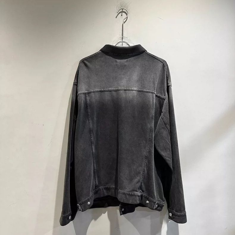 Balenciaga Balenciaga Washed gradient denim jacket Size US M / EU 48-50 / 2 - 4 Thumbnail