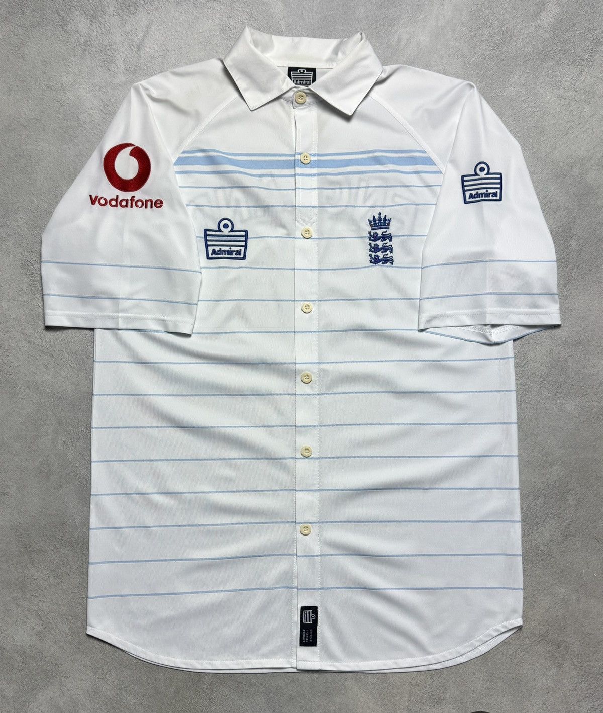 Other England 2000s Cricket Shirt Jersey Button Up Admiral Size US L / EU 52-54 / 3 - 1 Thumbnail