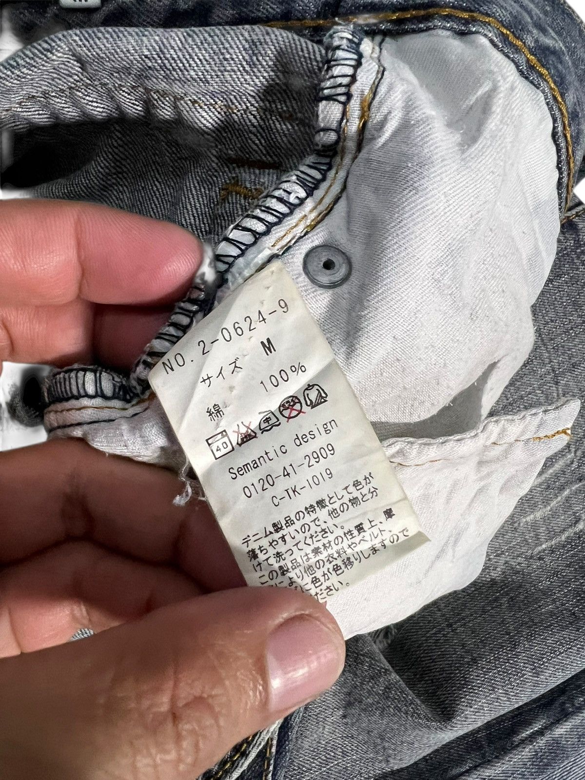semanticdesign 💥FLARE💥SEMANTIC DESIGNS DISTRESS DENIM JEAN Size US 30 / EU 46 - 17 Thumbnail