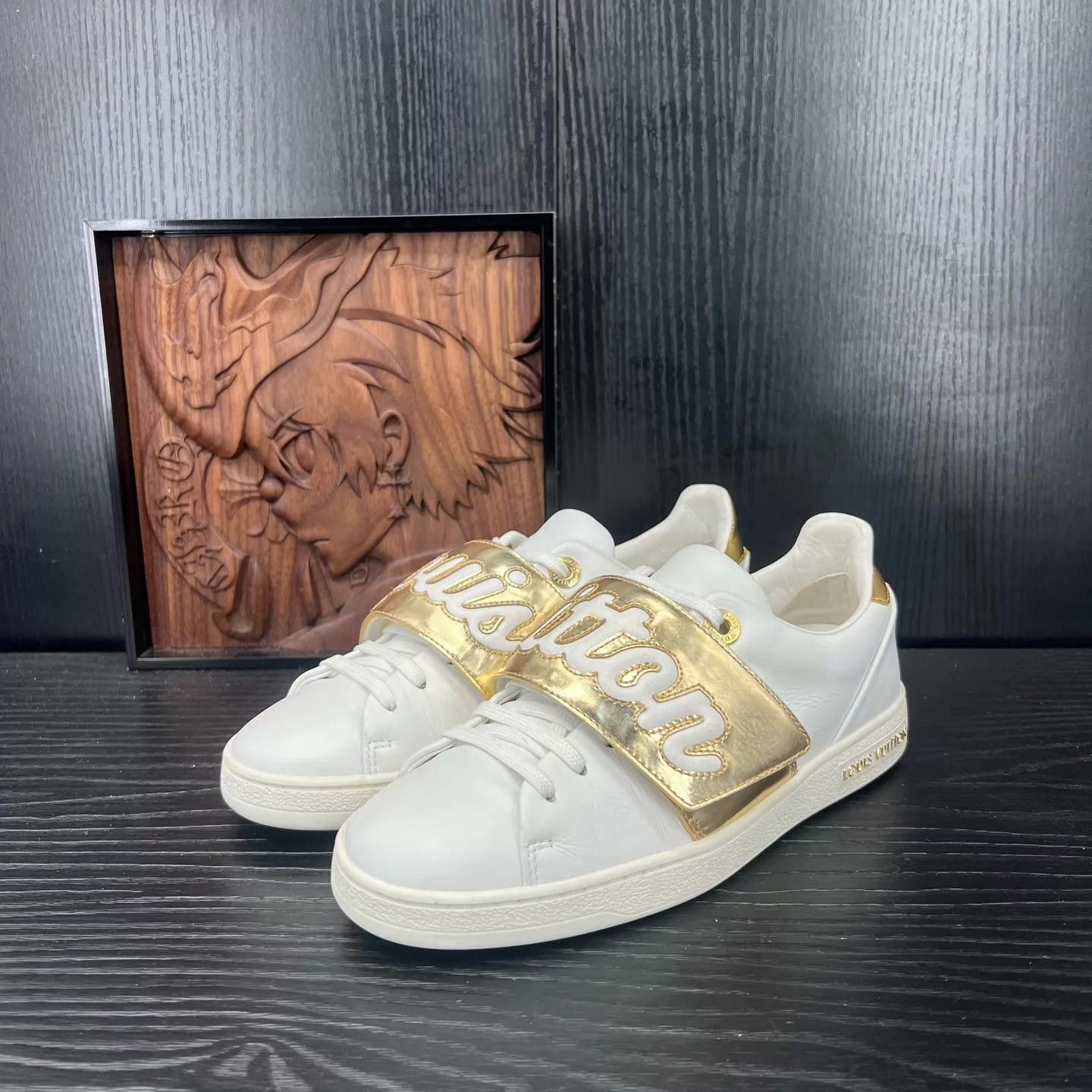 Gucci Gucci Women's Platinum Strap White Sneakers 35 Size US 4.5 / IT 34.5 - 1 Thumbnail