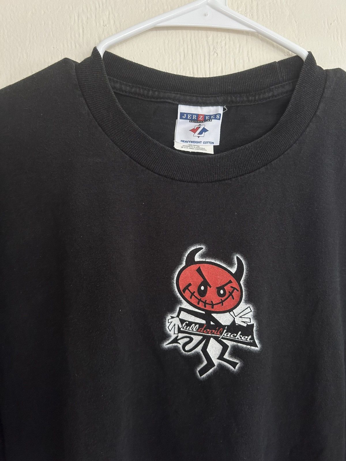 World Industries Vintage ‘Full Devil Jacket’ Devil Character Graphic T-shirt Size US XL / EU 56 / 4 - 2 Thumbnail