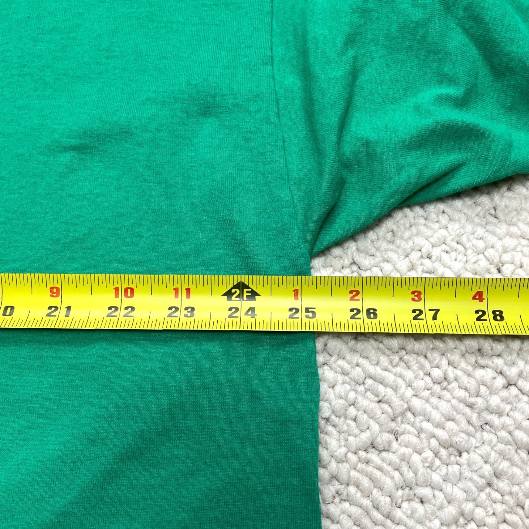 Gildan Gildan Dry Blend Shirt Mens 2XL Green Short Sleeve Tee Adult Basic Crew Neck Knit Cotton Blend Solid Logo Size US XXL / EU 58 / 5 - 4 Thumbnail