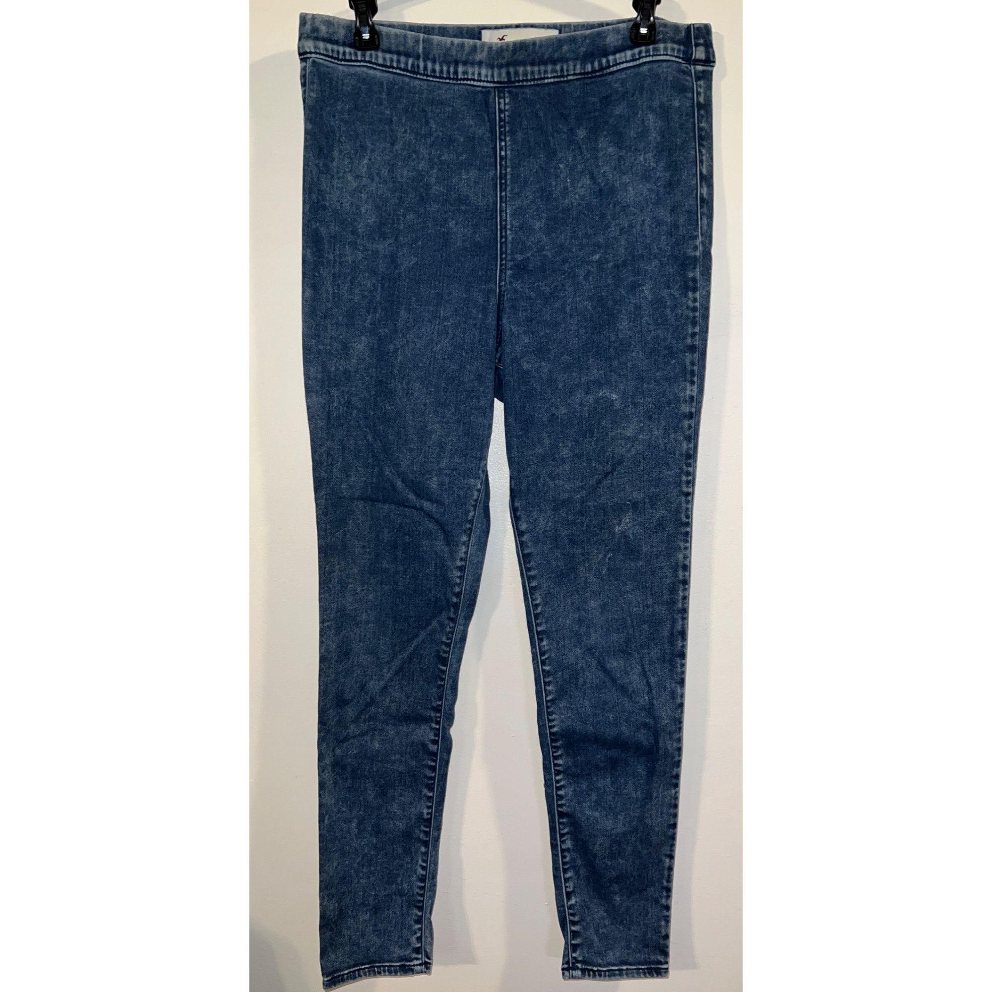 Navy blue hollister pants best sale