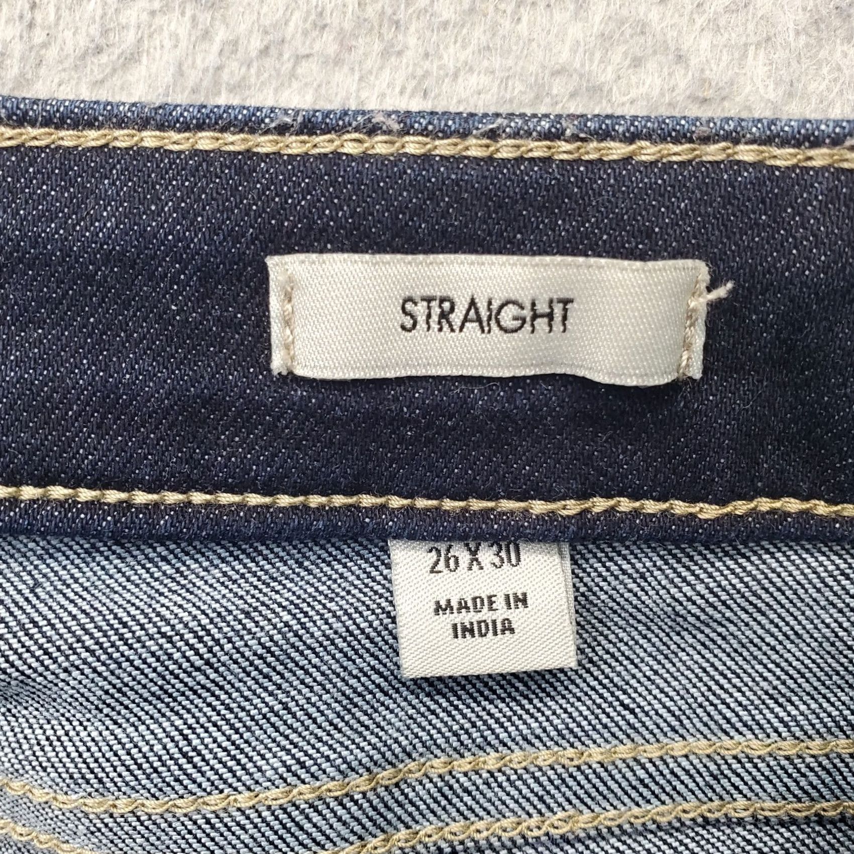 Calvin Klein Calvin Klein Jeans Womens Jeans 26 | Blue Denim Dark Wash Straight Leg Streetwear 26 Womens Size 26 Blue 5-Pocket Design Regular Fit Size 26" / US 2 / IT 38 - 7 Thumbnail